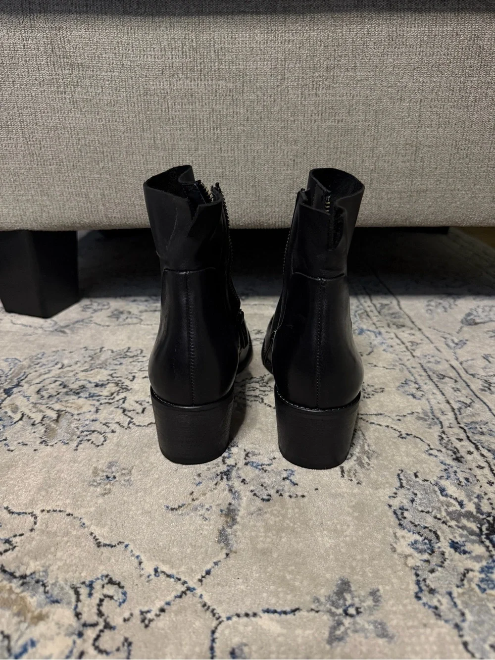 Paul Green Willow Boots Black Leather